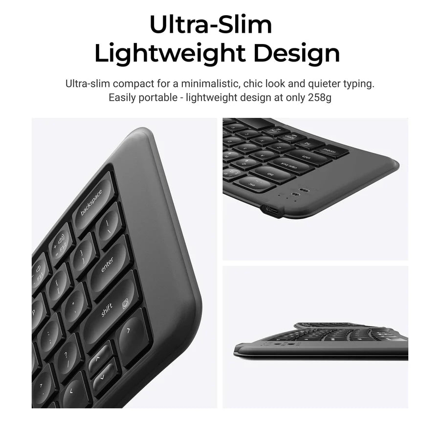 Keychron B11 Pro Ultra-Slim Wireless Foldable Keyboard