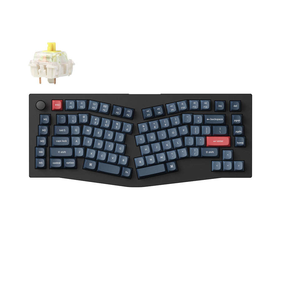 Teclado mecânico personalizado sem fio Keychron V10 Max QMK/VIA