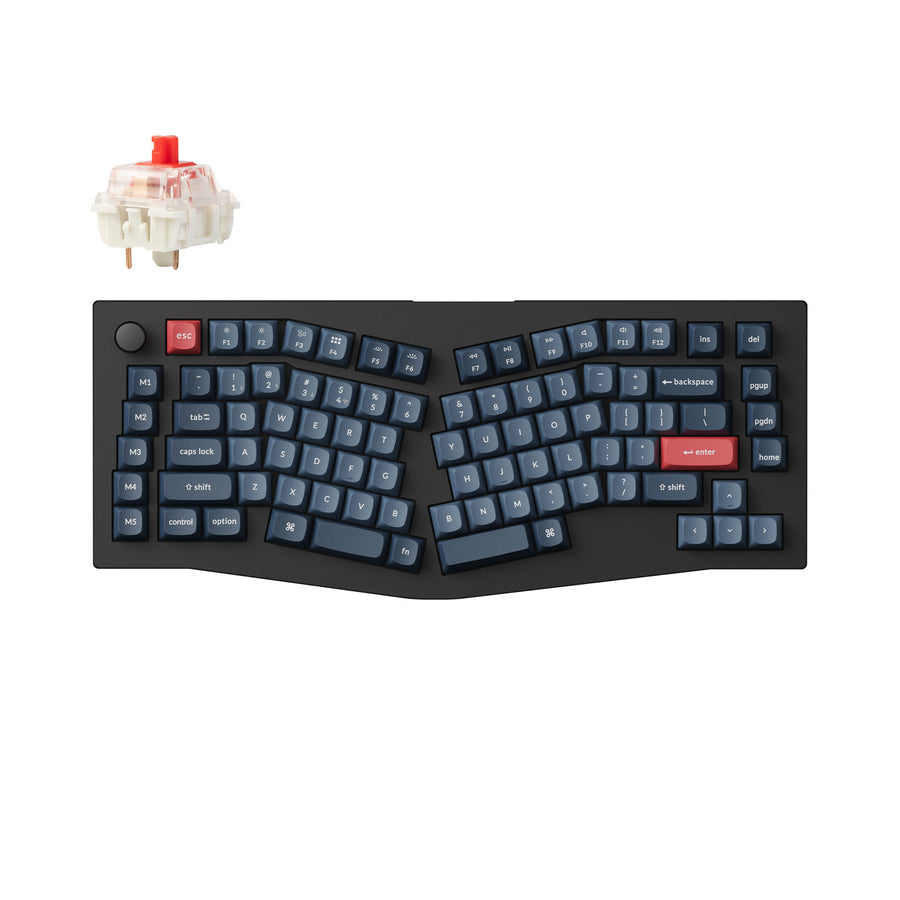 Teclado mecânico personalizado sem fio Keychron V10 Max QMK/VIA
