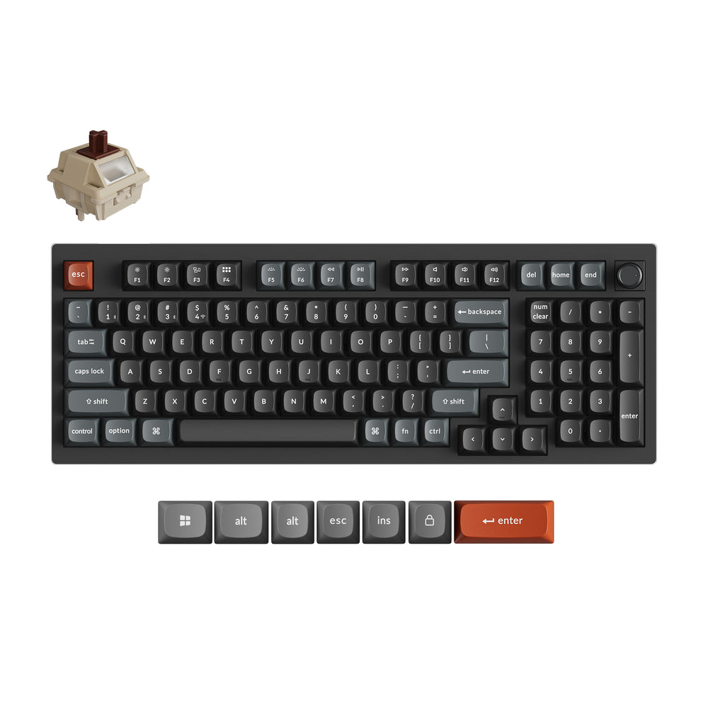 Keychron V5 Ultra 8K Wireless Custom Mechanical Keyboard (US ANSI Layout)