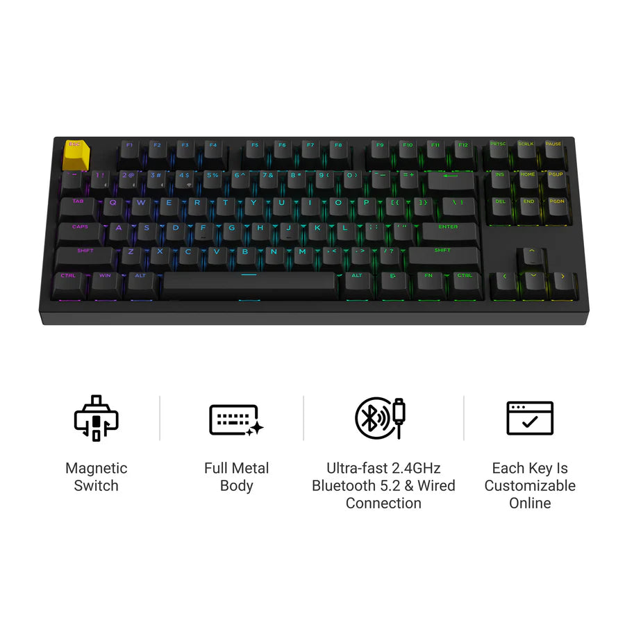 Lemokey P3 HE Wireless Magnetic Switch Custom Gaming Keyboard