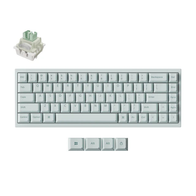 Keychron Q6 HE 8K Teclado com Interruptor Magnético