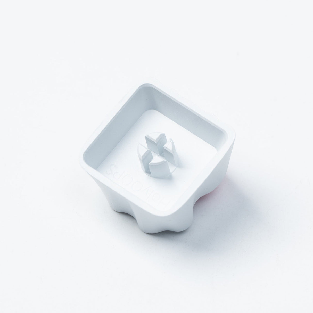 Keycap artesanal de liga de alumínio de vacas fofas