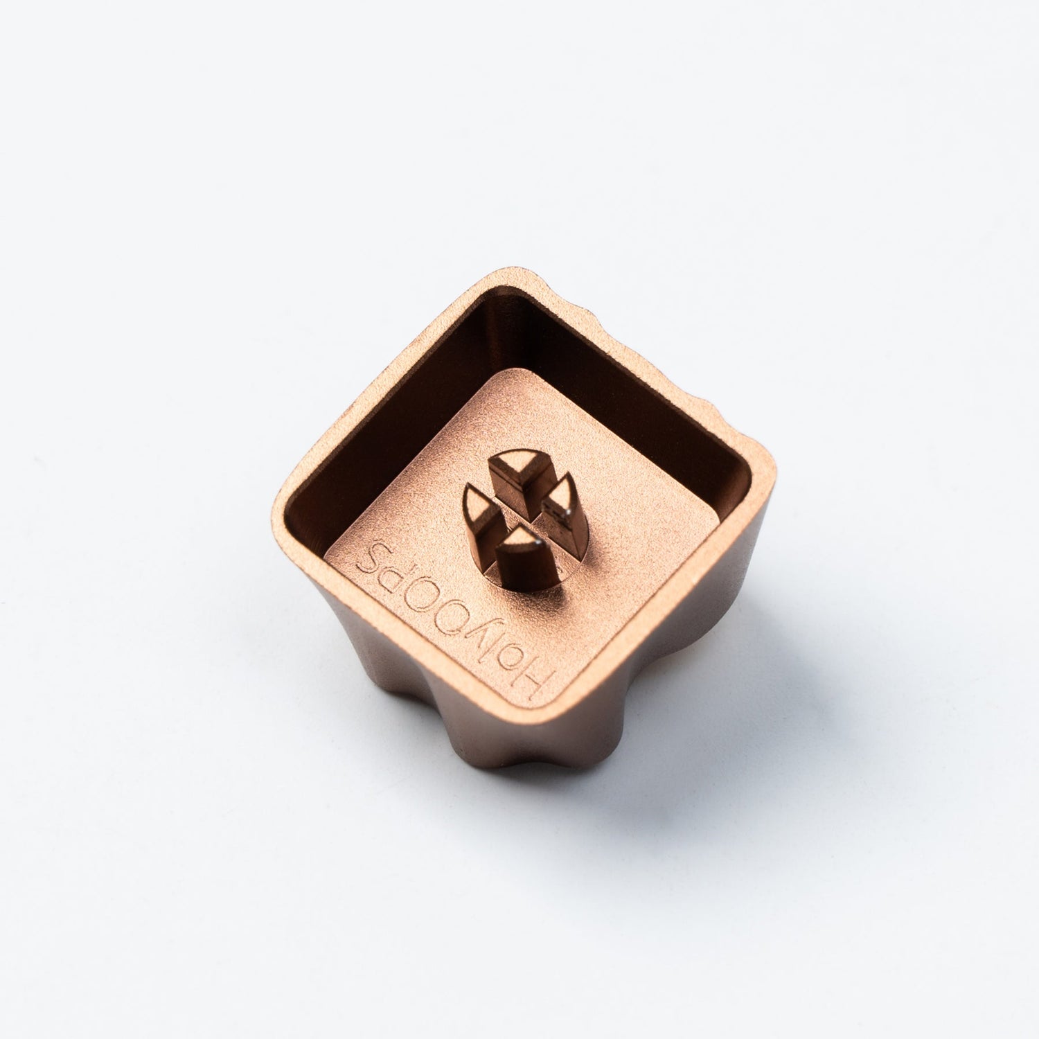 Keycap artesanal de liga de alumínio de vacas fofas