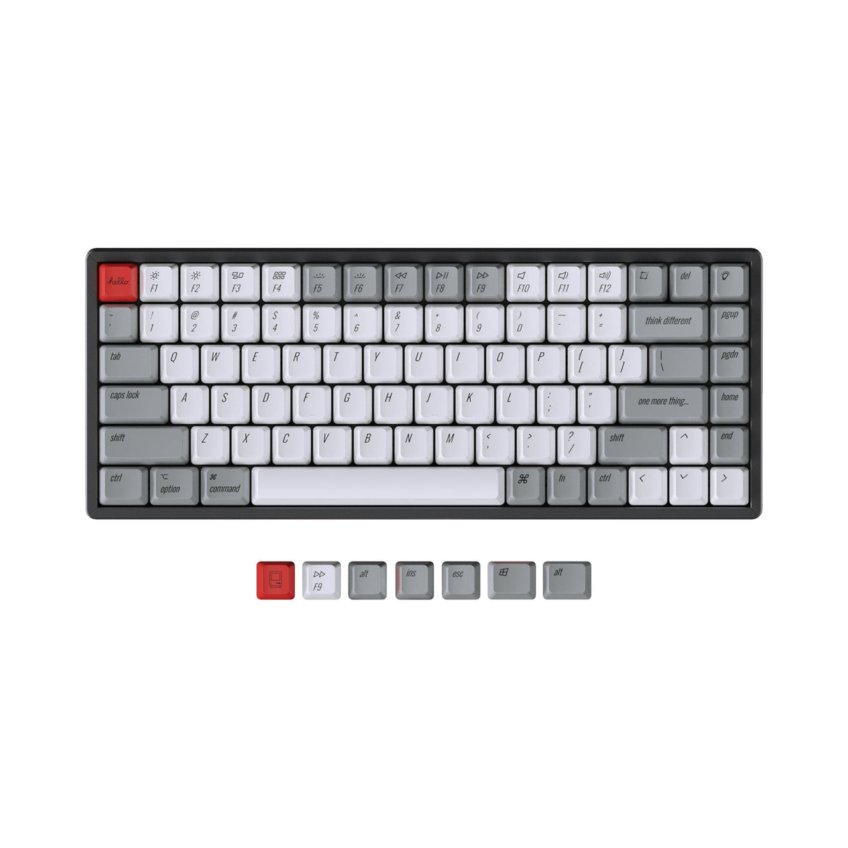 Conjunto de teclas retrô Keychron OEM Profile PBT
