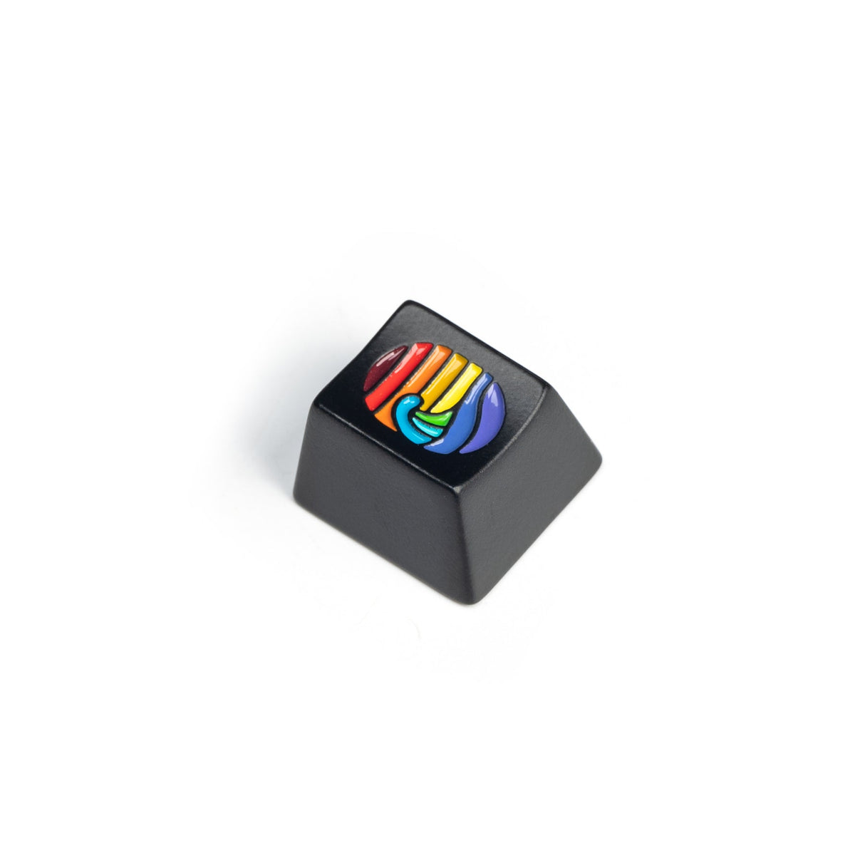Keychron colorido grande onda metal artesão keycap