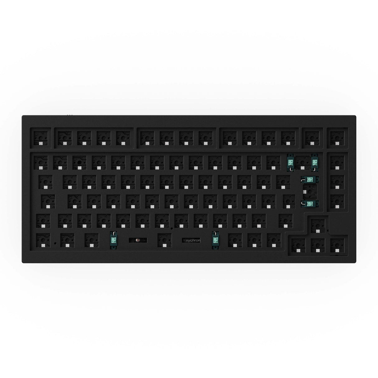 Coleção de layout ISO de teclado mecânico personalizado Keychron Q1 QMK