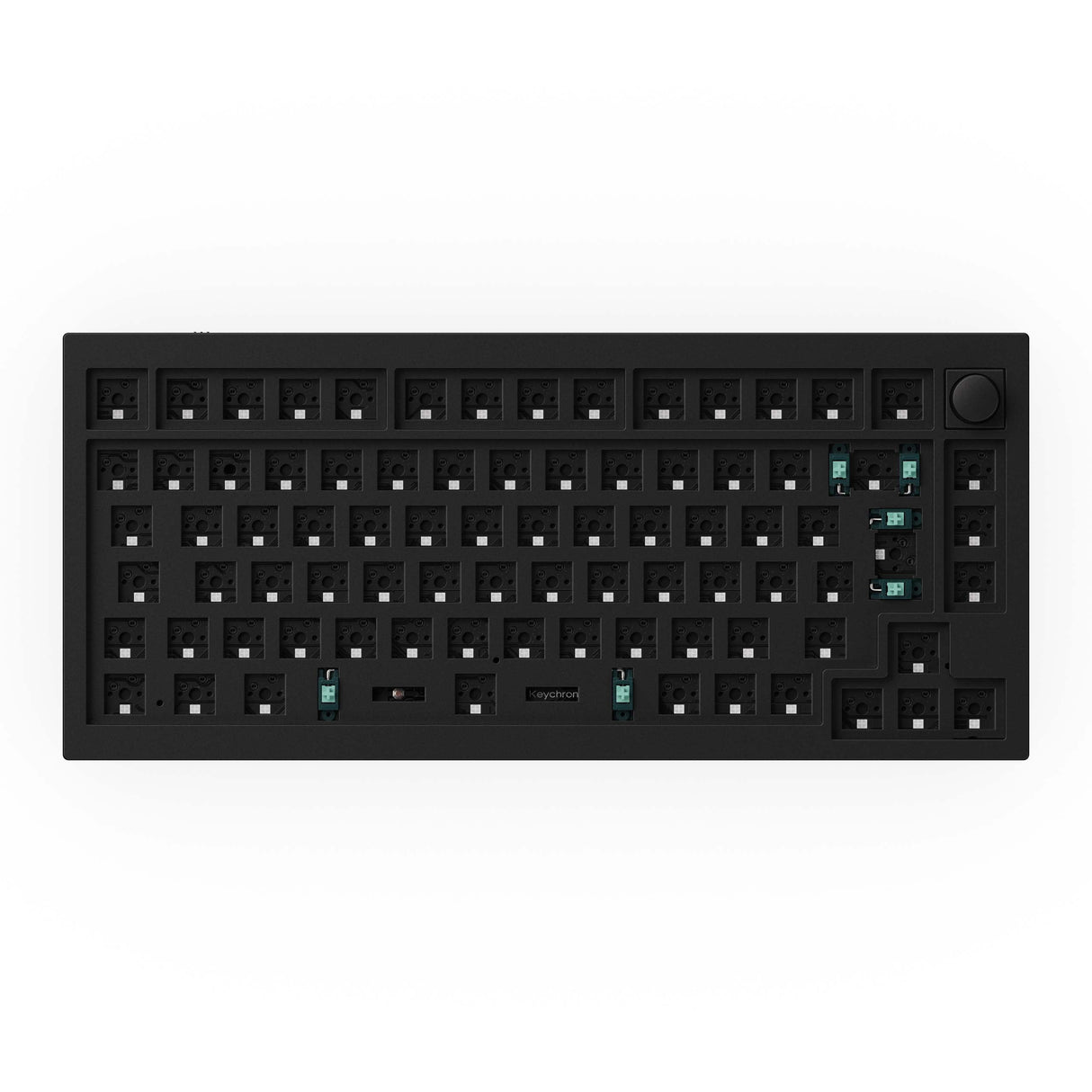 Coleção de layout ISO de teclado mecânico personalizado Keychron Q1 QMK