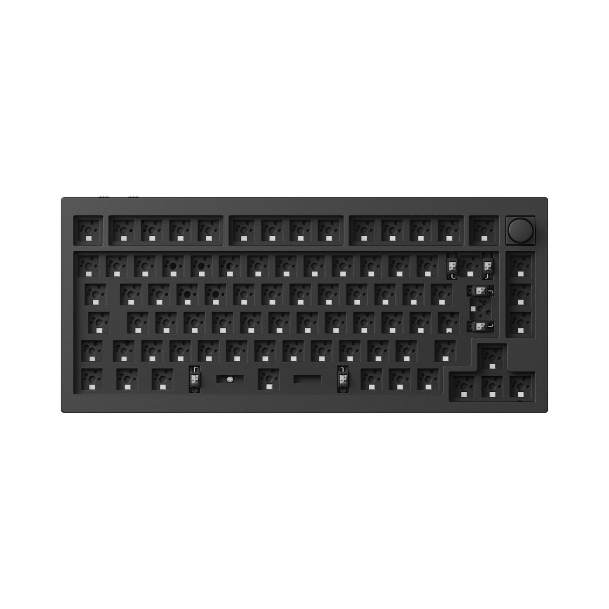 Teclado mecânico personalizado sem fio Keychron Q1 Max QMK/VIA