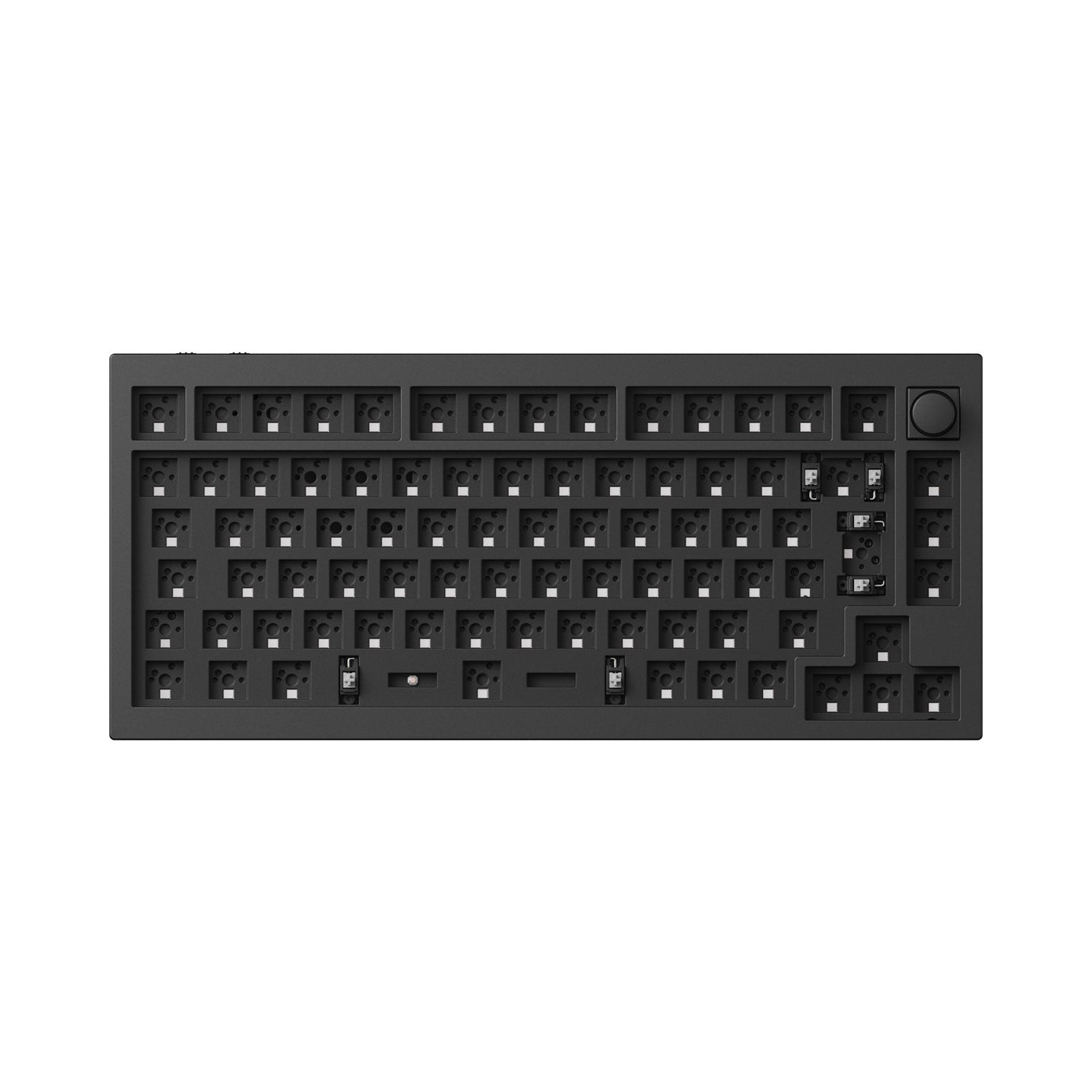 Teclado mecânico personalizado sem fio Keychron Q1 Max QMK/VIA