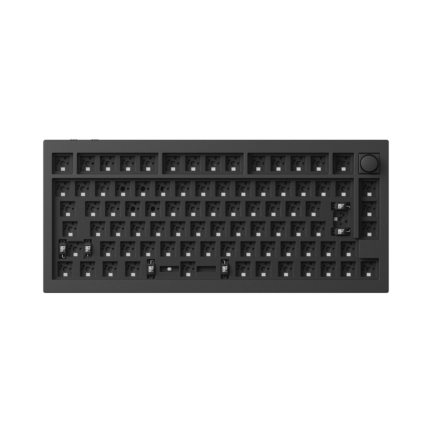 Teclado mecânico personalizado sem fio Keychron Q1 Max QMK/VIA