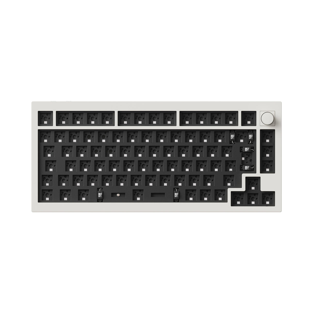 Teclado mecânico personalizado sem fio Keychron Q1 Max QMK/VIA