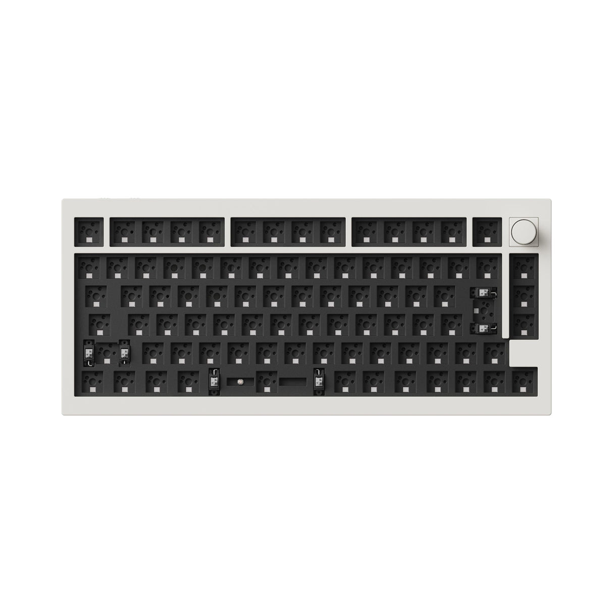 Teclado mecânico personalizado sem fio Keychron Q1 Max QMK/VIA
