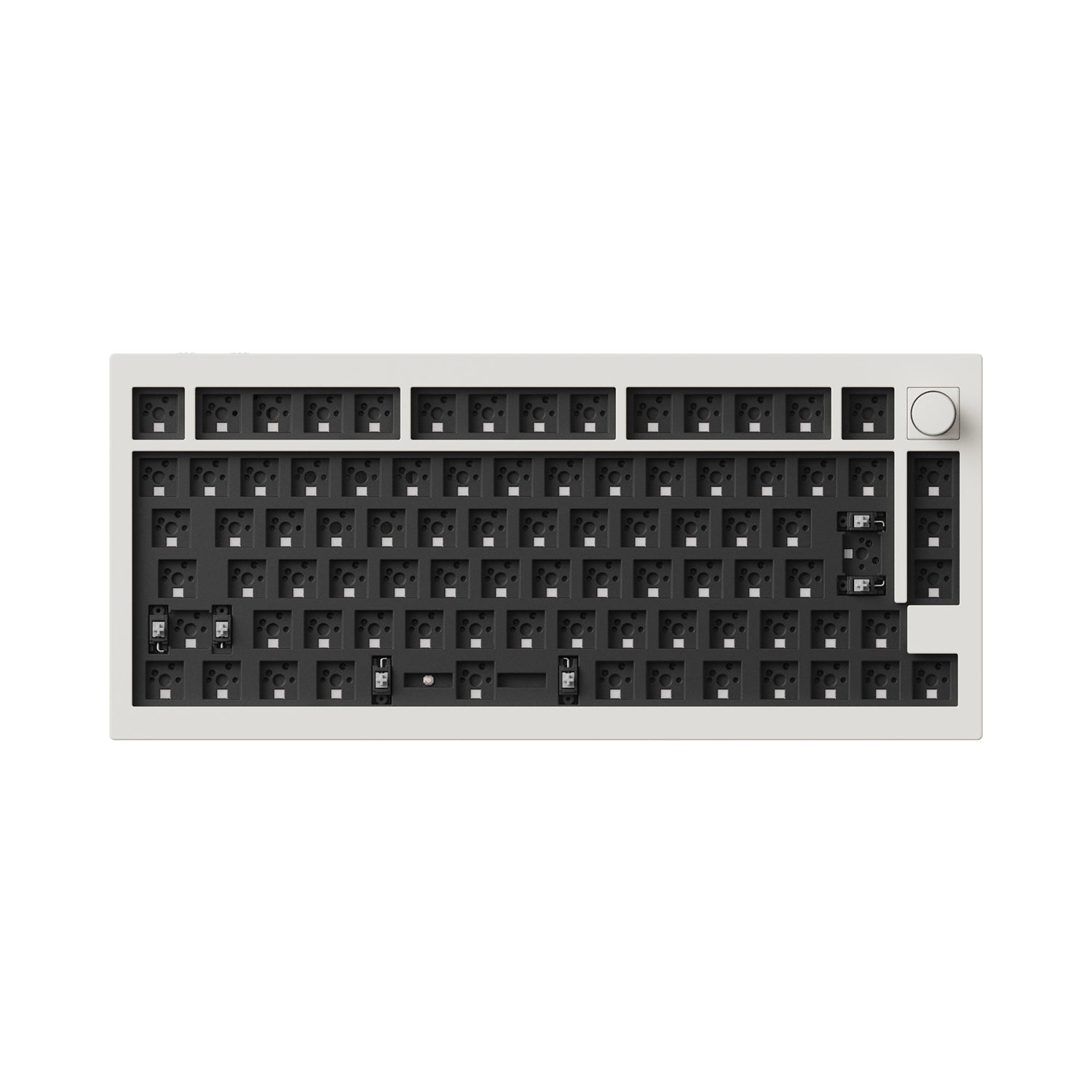 Teclado mecânico personalizado sem fio Keychron Q1 Max QMK/VIA