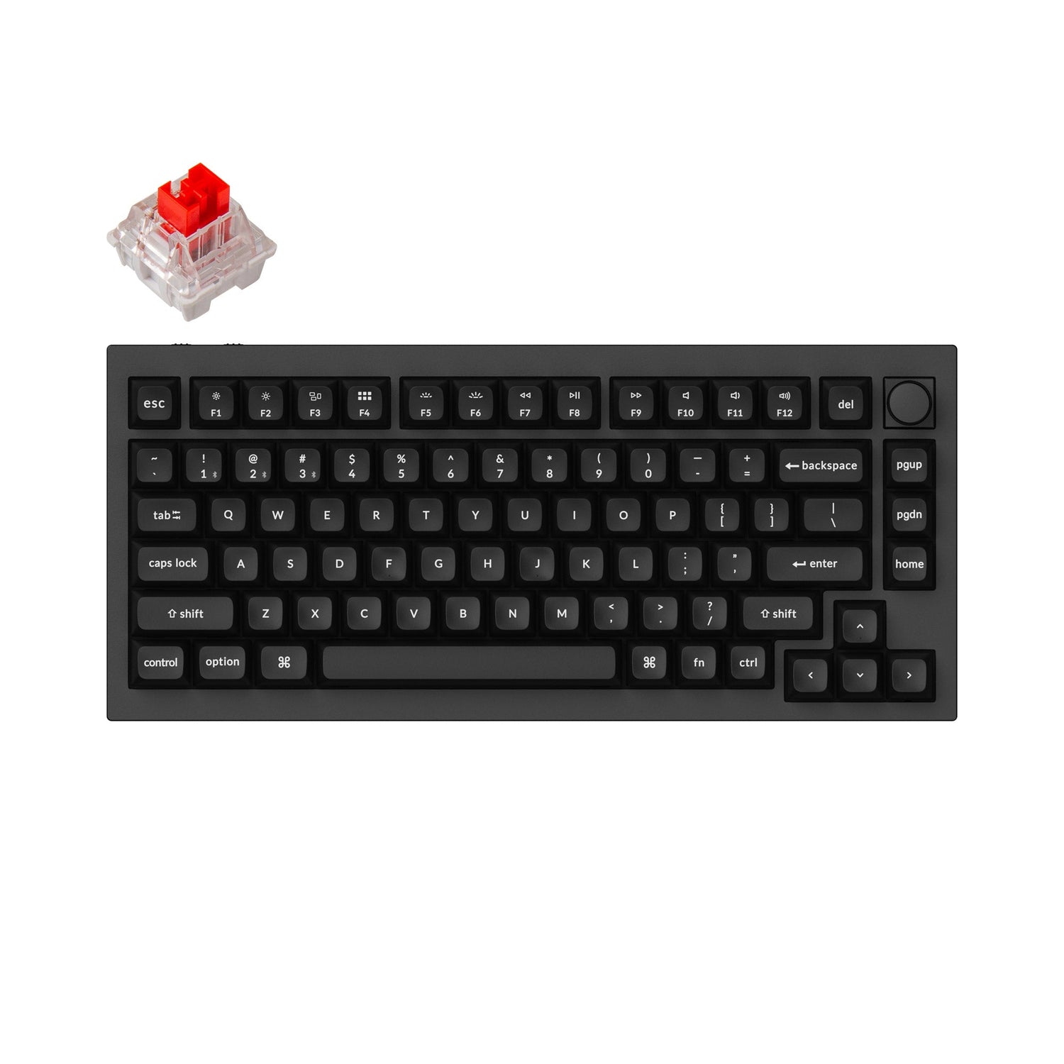 Teclado mecânico personalizado sem fio Keychron Q1 Pro QMK/VIA