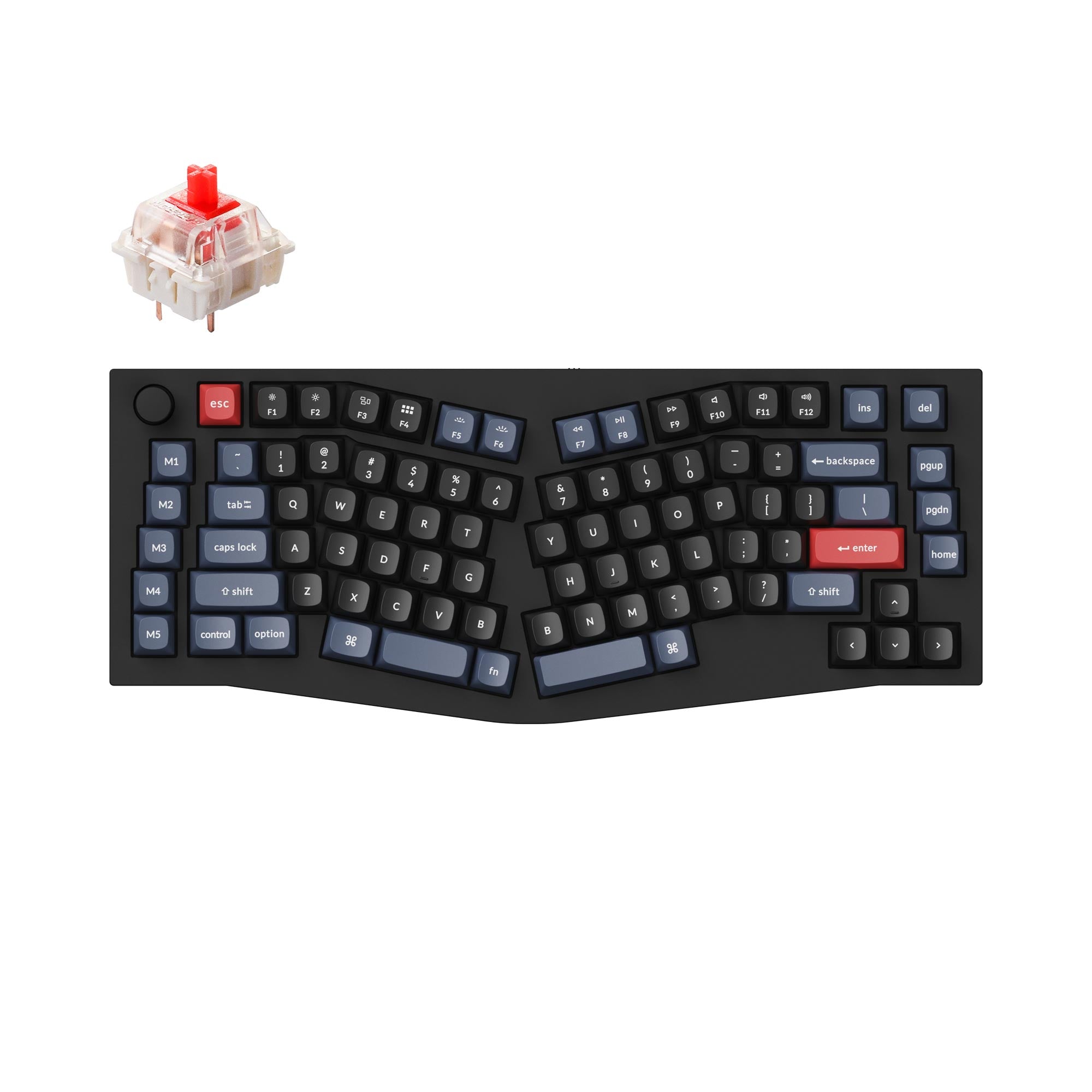 Keychron Q10 (Alice Layout) QMK Custom Mechanical Keyboard – Keychron  Portugal