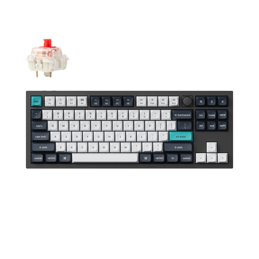 Keychron Q3 Max QMK/VIA teclado mecânico personalizado sem fio (layout ANSI dos EUA)