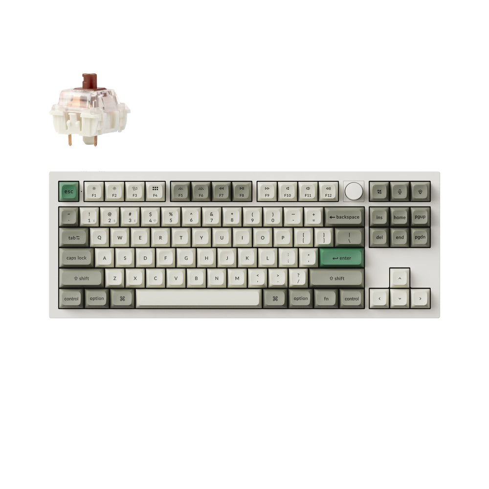 Keychron Q3 Max QMK/VIA teclado mecânico personalizado sem fio (layout ANSI dos EUA)