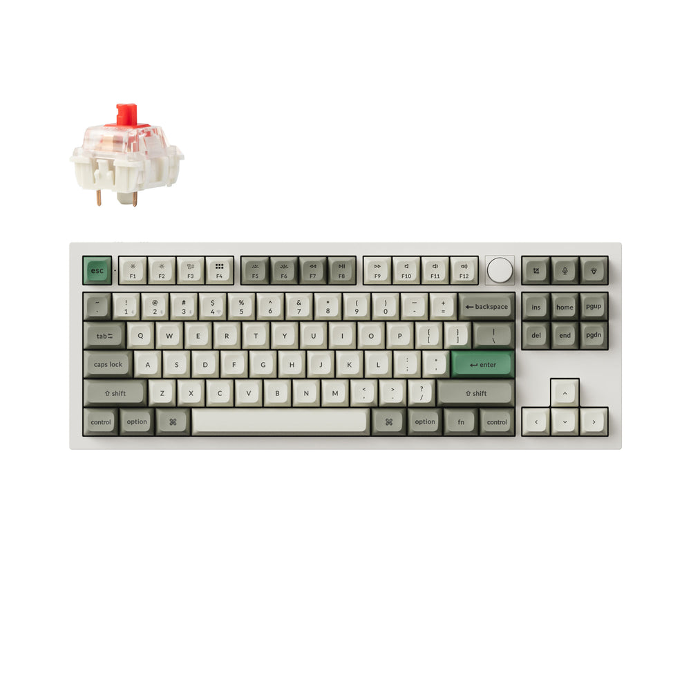 Keychron Q3 Max QMK/VIA teclado mecânico personalizado sem fio (layout ANSI dos EUA)