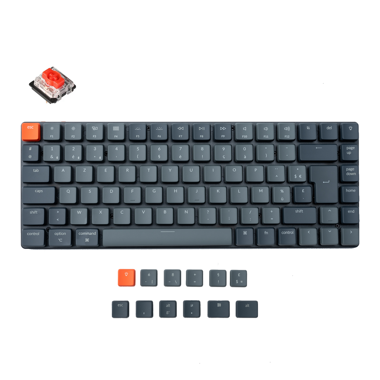 Keychron K3 Ultra-slim Wireless Mechanical Keyboard (FR-ISO Layout)