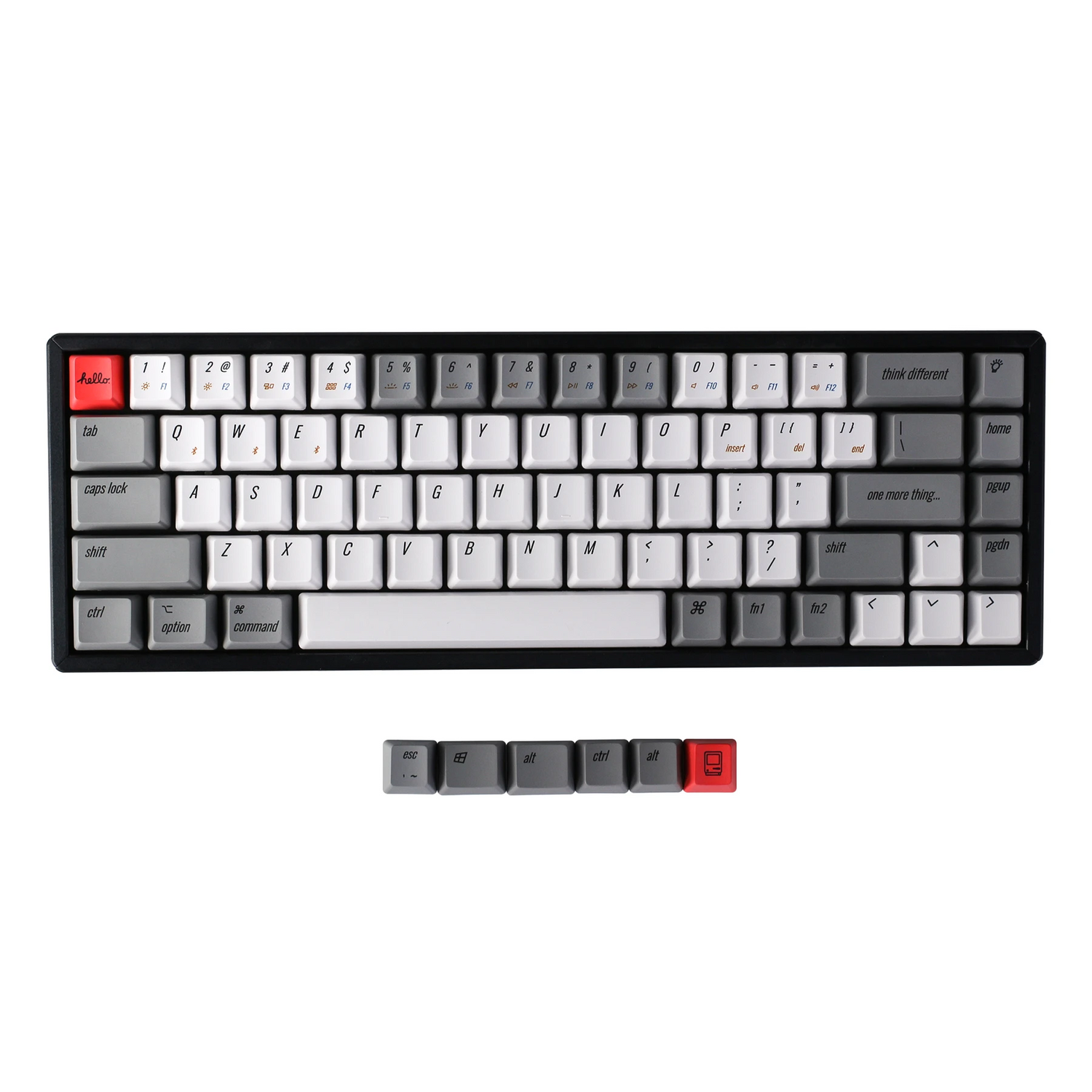 Conjunto de teclas retrô Keychron OEM Profile PBT