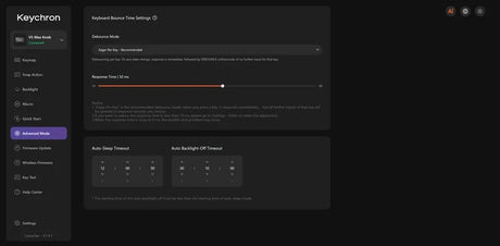 How to Set Keyboard Bounce Time on Launcher