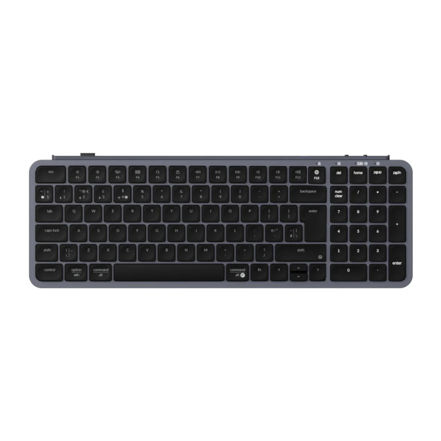 Keychron B2 Pro Ultra-Slim Wireless Keyboardd (ISO Layout)