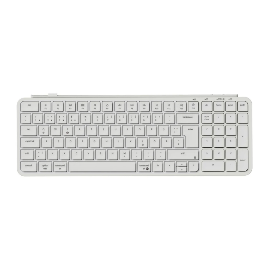 Keychron B2 Pro Ultra-Slim Wireless Keyboardd (ISO Layout)