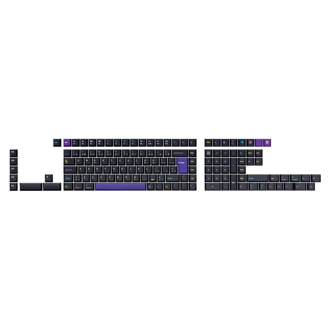 ISO Cherry Profile Dye-Sub PBT Full Set Keycap Set - Developer-2