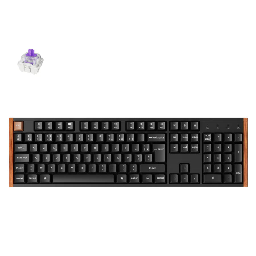 Keychron K10 HE Teclado Personalizado com Interruptor Magnético Sem Fios