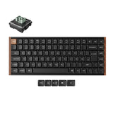 Teclado mecânico personalizado sem fio Keychron K3 Max QMK/VIA