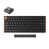 Teclado mecânico personalizado sem fio Keychron K3 Max QMK/VIA