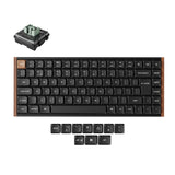 Teclado mecânico personalizado sem fio Keychron K3 Max QMK/VIA