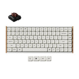 Teclado mecânico personalizado sem fio Keychron K3 Max QMK/VIA