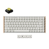 Teclado mecânico personalizado sem fio Keychron K3 Max QMK/VIA