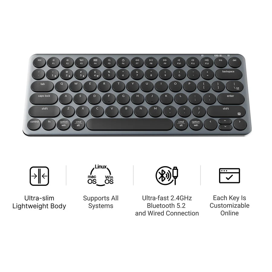 Keychron B3 Pro Ultra-Slim Wireless Keyboard