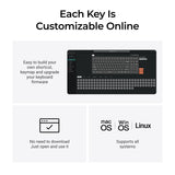 Keychron C1 Pro 8K QMK Wired Custom Mechanical Keyboard ISO Layout Collection