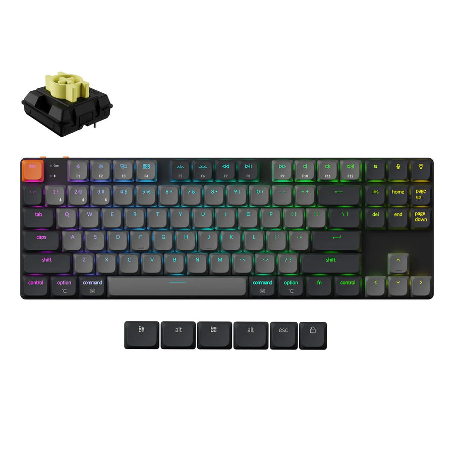 Keychron K1 QMK Wireless Mechanical Keyboard (ISO Layout) - Version 6