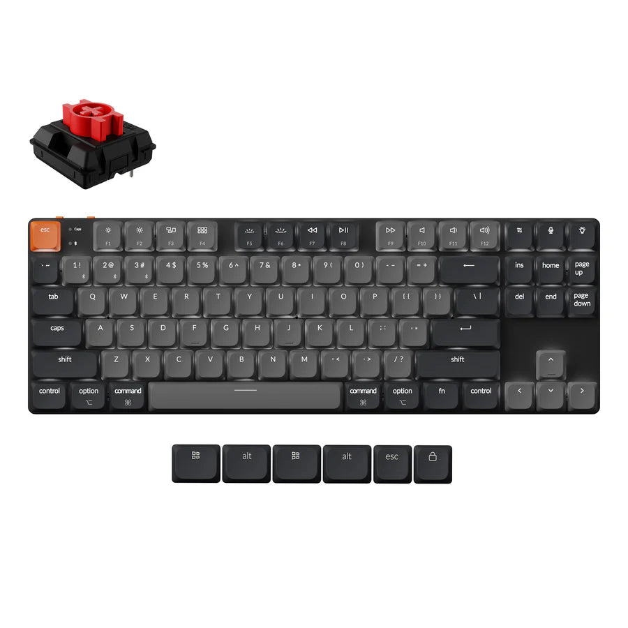 Keychron K1 QMK Wireless Mechanical Keyboard (ISO Layout) - Version 6