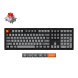 Teclado mecânico sem fio Keychron K10 Max QMK