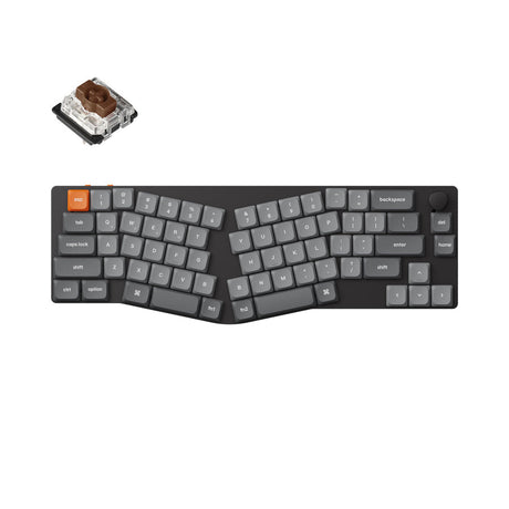 Teclado mecânico personalizado sem fio Keychron K11 Max QMK/VIA