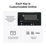 Keychron K2 HE Wireless Magnetic Switch Custom Keyboard - Resin Edition