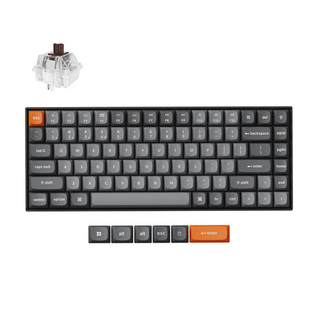 Teclado mecânico sem fio Keychron K2 Max QMK