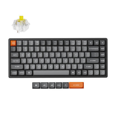 Teclado mecânico sem fio Keychron K2 Max QMK