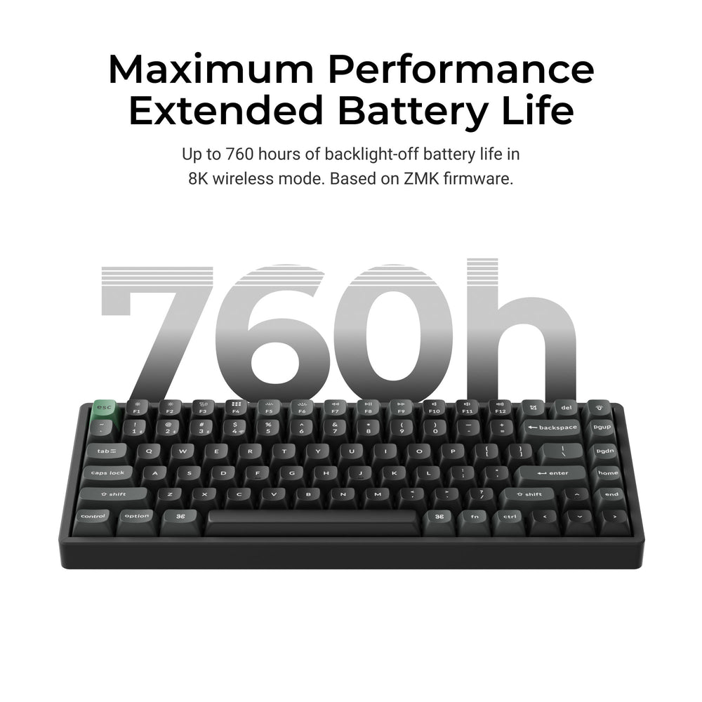 Keychron K2 Ultra 8K Wireless Custom Mechanical Keyboard ISO Layout Collection