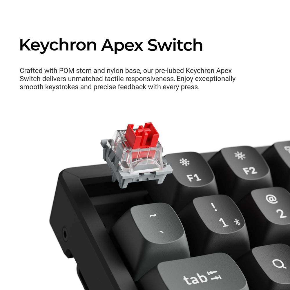 Keychron K2 Ultra 8K Wireless Custom Mechanical Keyboard (US ANSI Layout)