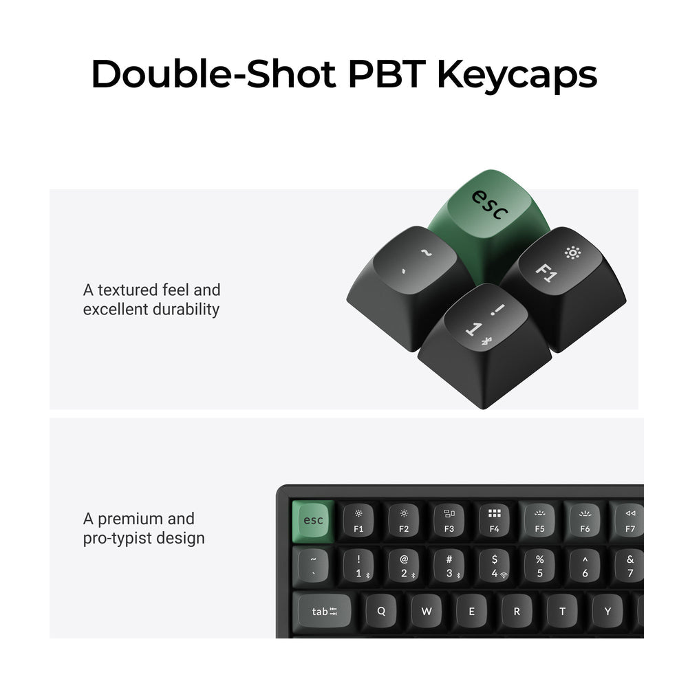 Keychron K2 Ultra 8K Wireless Custom Mechanical Keyboard ISO Layout Collection