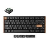 Teclado mecânico personalizado sem fio Keychron K3 Max QMK/VIA