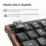 Teclado mecânico personalizado sem fio Keychron K3 Max QMK/VIA