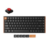 Teclado mecânico personalizado sem fio Keychron K3 Max QMK/VIA